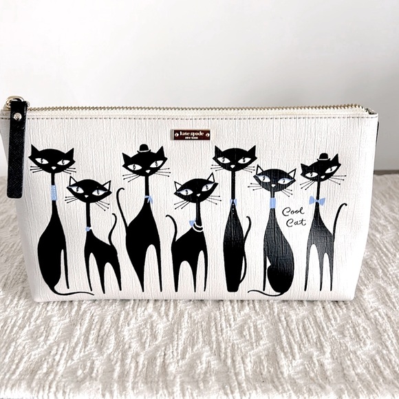 kate spade Handbags - Kate Spade Rare Shiloh Jazz Things Up Cosmetics Bag
